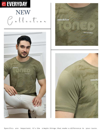 Vol 1037 Everyday Tencil Lycra Mens Tshirts Exporter Ahmedabad