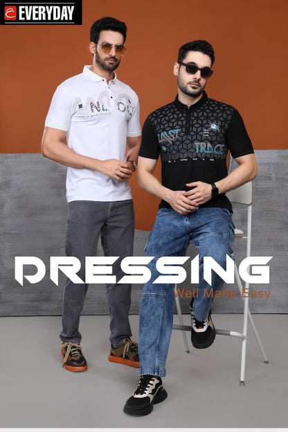Vol 1038 Everyday Tencil Lycra Mens Tshirts Exporter India