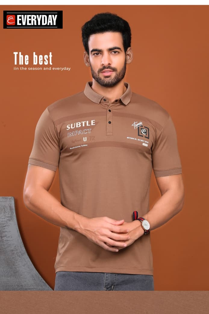 Vol 1038 Everyday Tencil Lycra Mens Tshirts Exporter India
