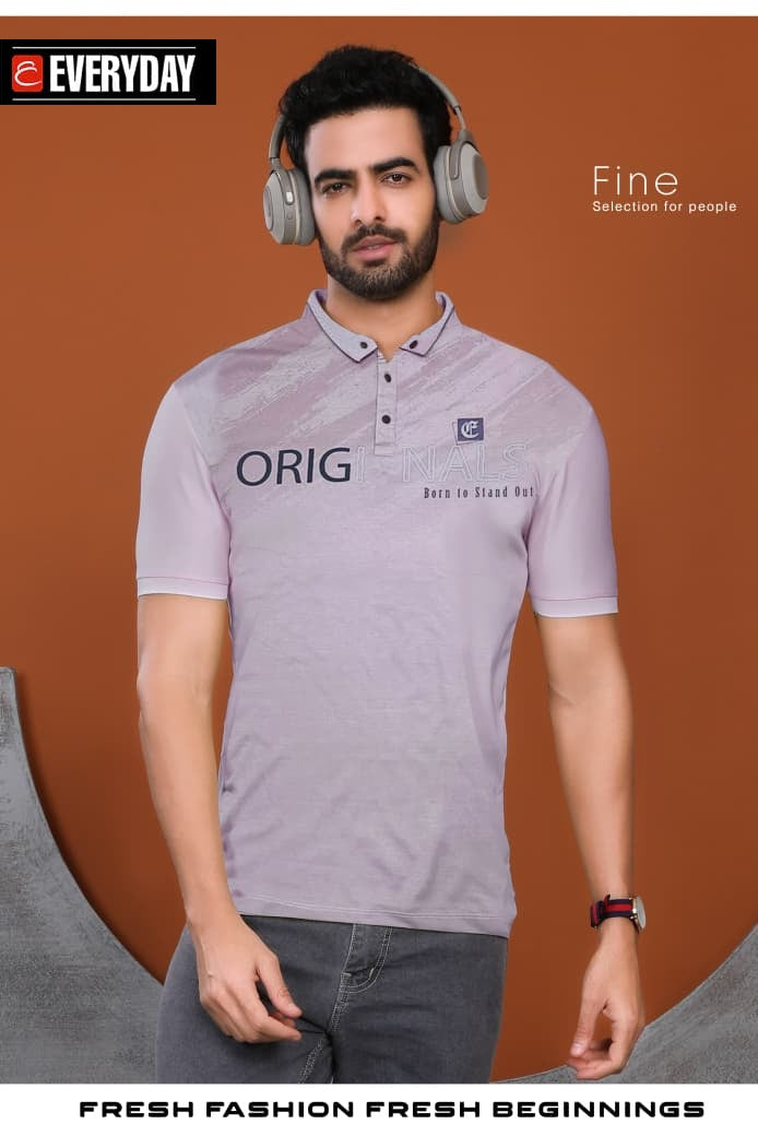 Vol 1038 Everyday Tencil Lycra Mens Tshirts Exporter India
