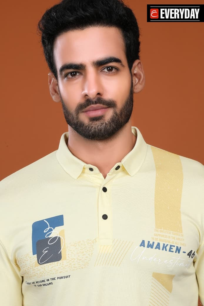 Vol 1038 Everyday Tencil Lycra Mens Tshirts Exporter India