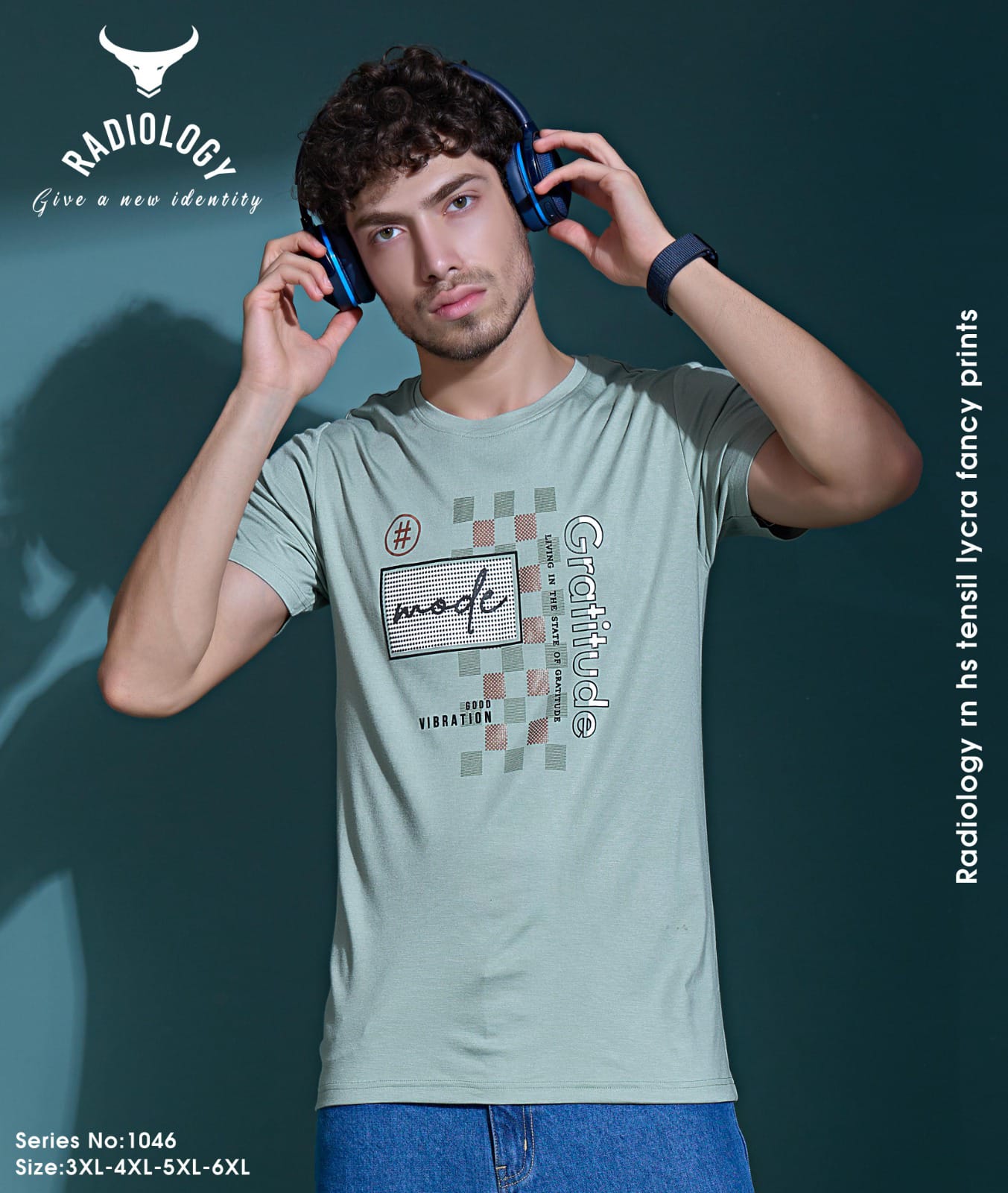 Vol 1046 Radiology Tencil Lycra Mens Tshirts Supplier India