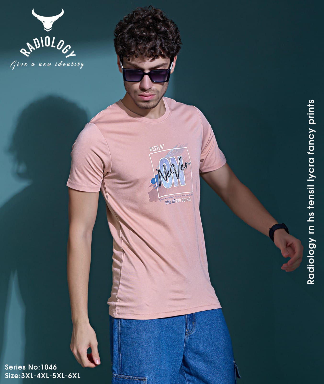 Vol 1046 Radiology Tencil Lycra Mens Tshirts Supplier India