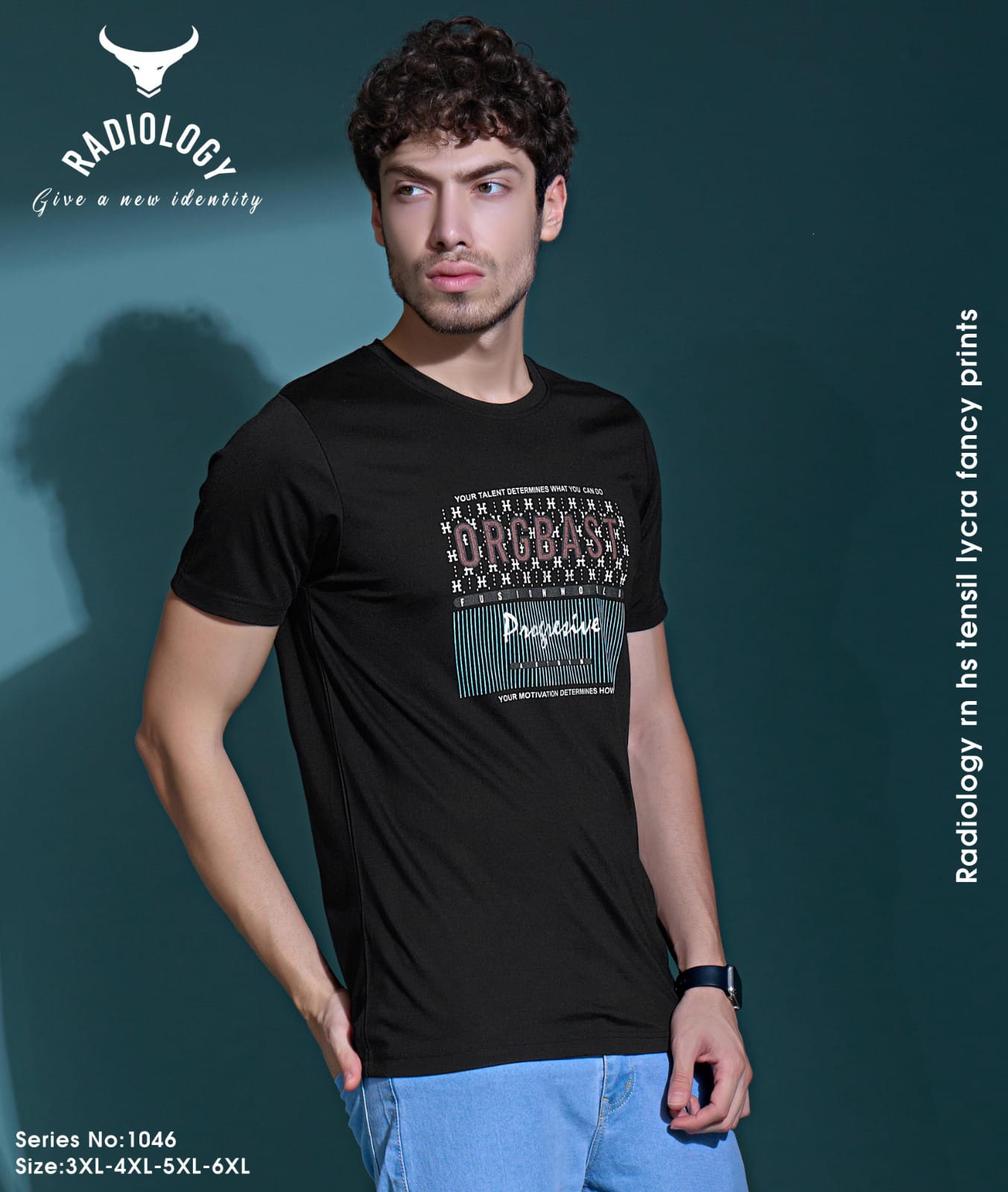 Vol 1046 Radiology Tencil Lycra Mens Tshirts Supplier India
