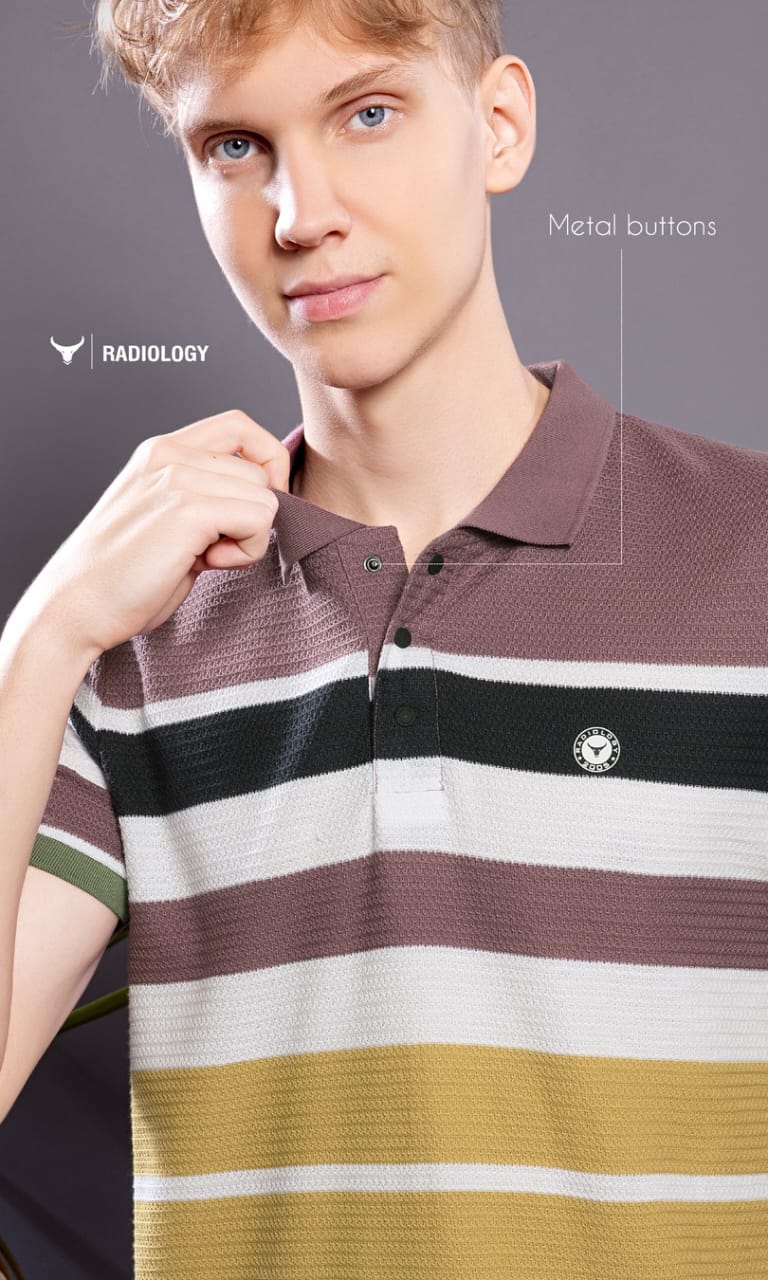 Vol 1048 Radiology Auto Stripes Mens Tshirts Wholesale Price