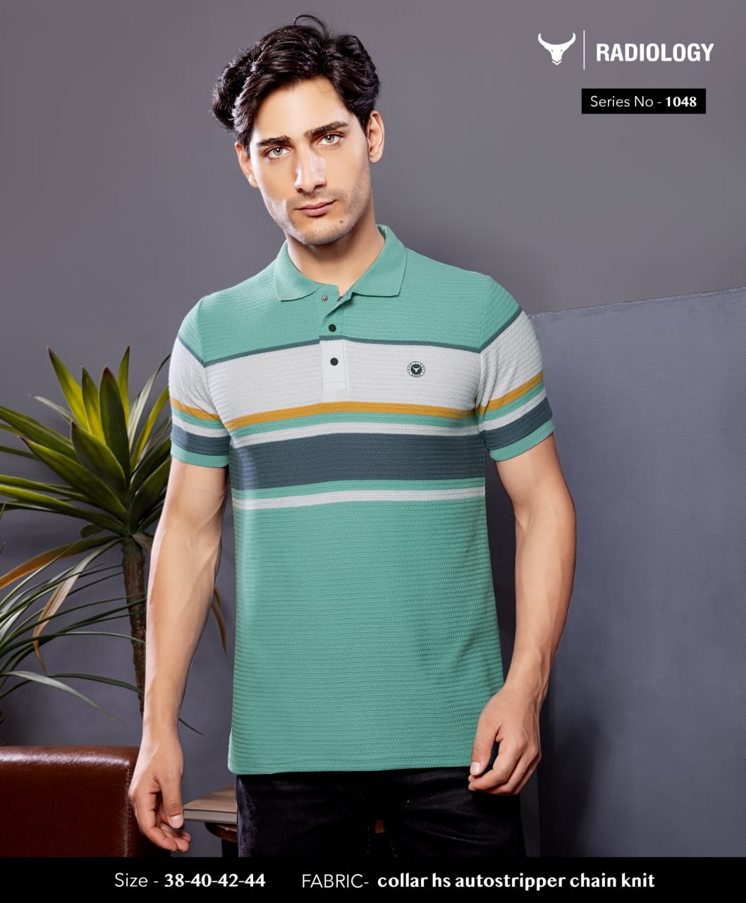 Vol 1048 Radiology Auto Stripes Mens Tshirts Wholesale Price