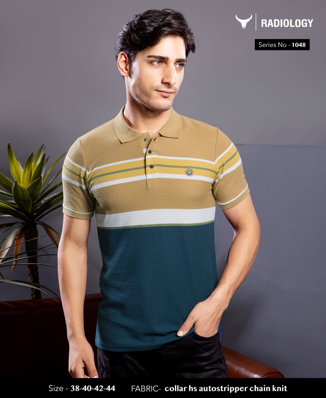 Vol 1048 Radiology Auto Stripes Mens Tshirts Wholesale Price