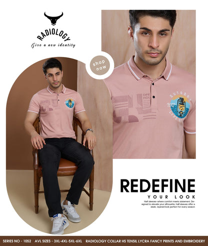 Vol 1052 Radiology Tencil Lycra Mens Tshirts Wholesaler India