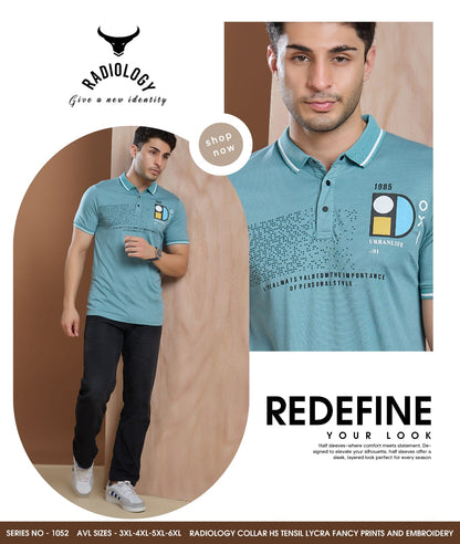 Vol 1052 Radiology Tencil Lycra Mens Tshirts Wholesaler India