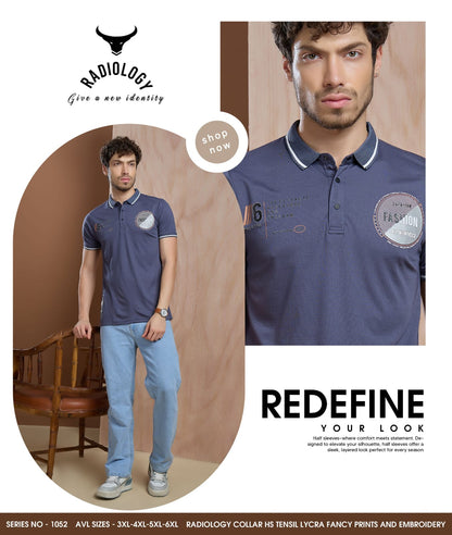 Vol 1052 Radiology Tencil Lycra Mens Tshirts Wholesaler India