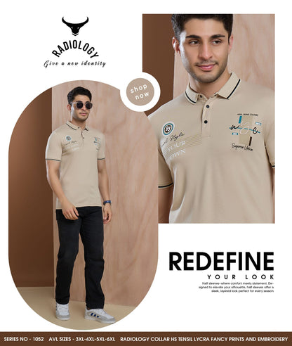 Vol 1052 Radiology Tencil Lycra Mens Tshirts Wholesaler India
