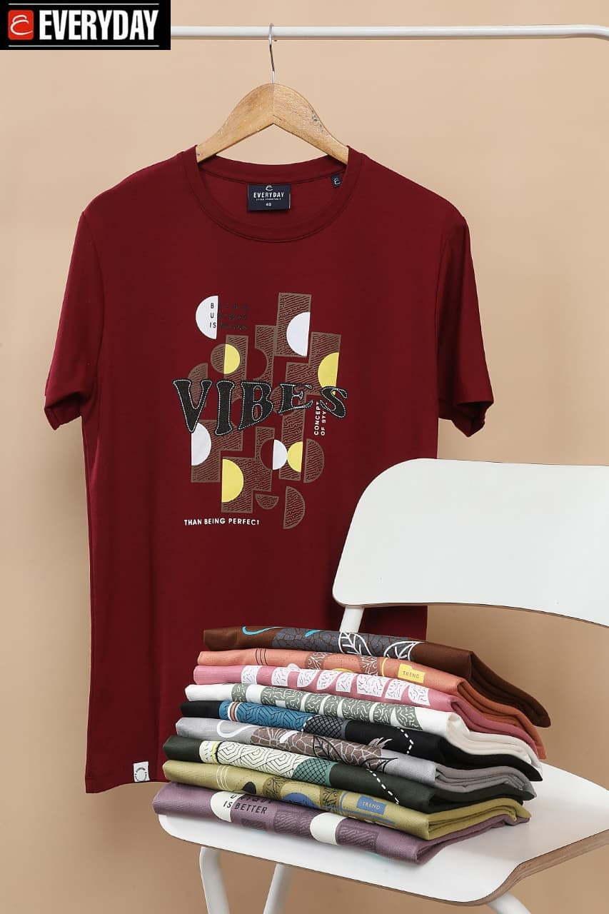 Vol 1063 Everyday Tencil Lycra Mens Tshirts Supplier Gujarat