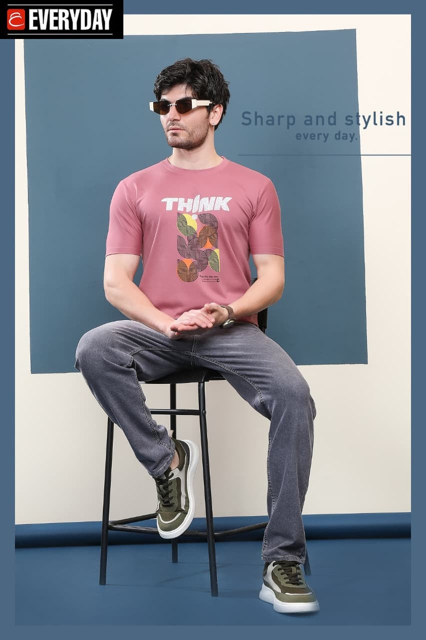 Vol 1063 Everyday Tencil Lycra Mens Tshirts Supplier Gujarat