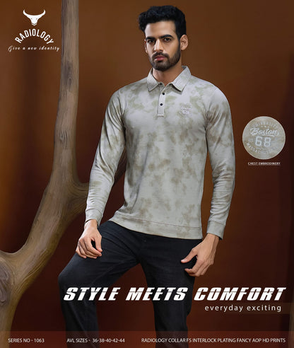 Vol 1063 Radiology Interlock Mens Tshirts Wholesale Price