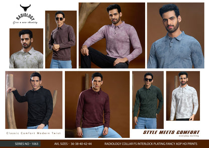 Vol 1063 Radiology Interlock Mens Tshirts Wholesale Price