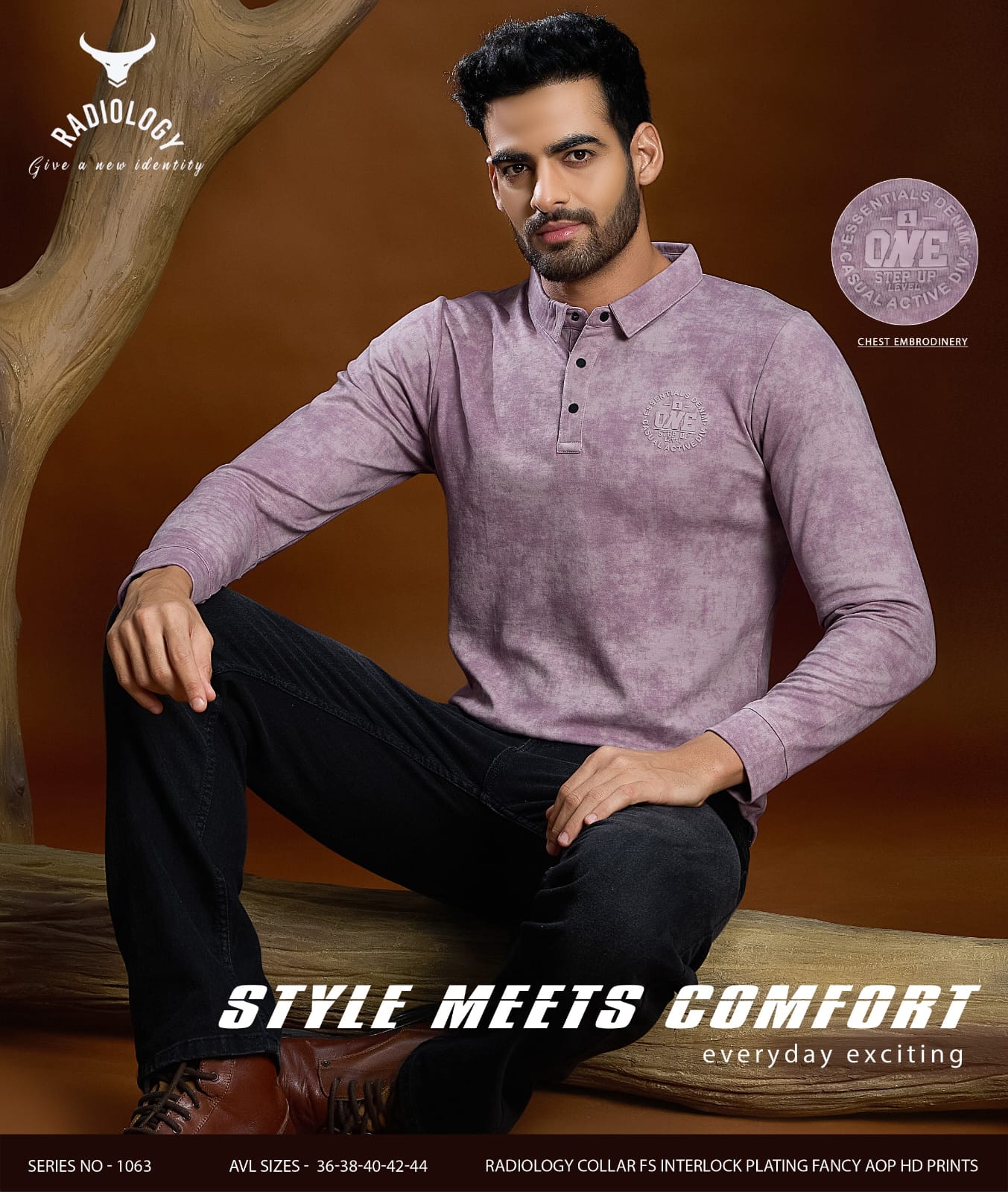 Vol 1063 Radiology Interlock Mens Tshirts Wholesale Price