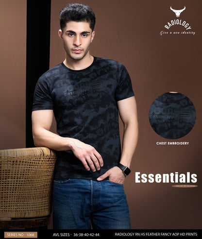Vol 1068 Radiology Knit Mens Tshirts Manufacturer India