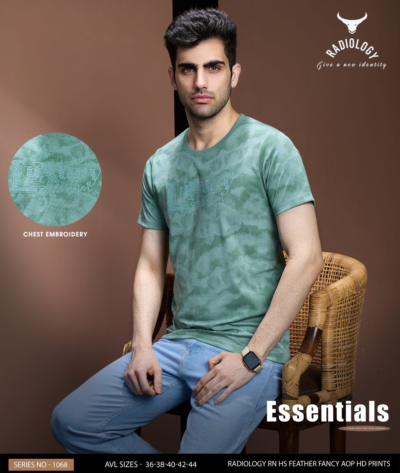 Vol 1068 Radiology Knit Mens Tshirts Manufacturer India