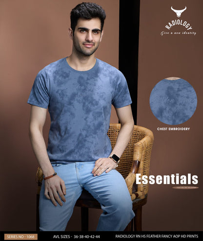 Vol 1068 Radiology Knit Mens Tshirts Manufacturer India