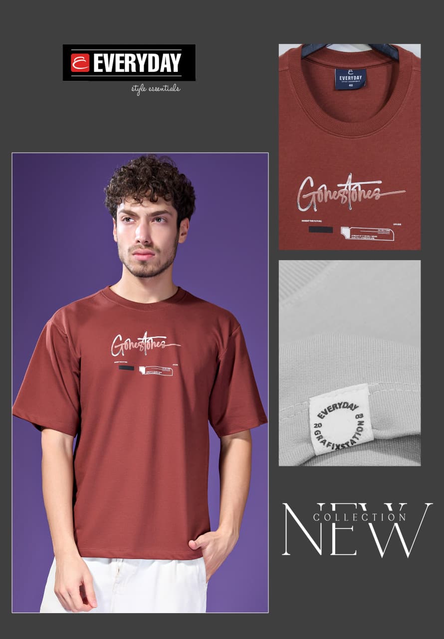 Vol 1079 Everyday Cotton Looper Mens Tshirts Exporter