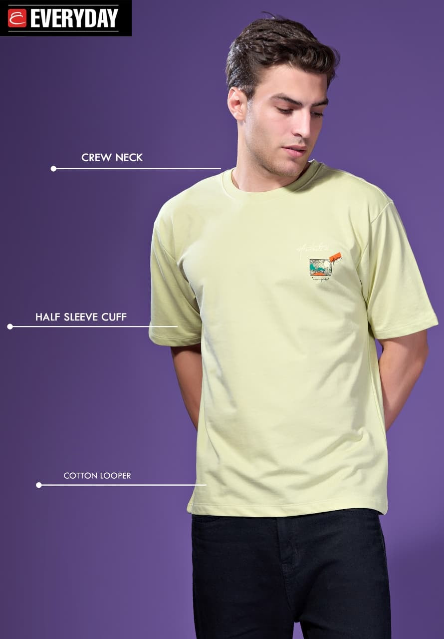 Vol 1079 Everyday Cotton Looper Mens Tshirts Exporter
