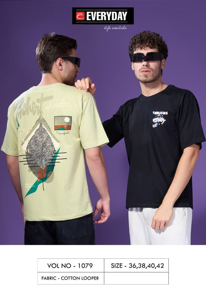 Vol 1079 Everyday Cotton Looper Mens Tshirts Exporter