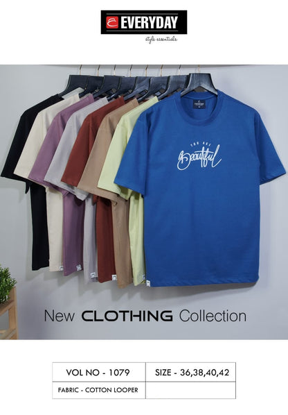 Vol 1079 Everyday Cotton Looper Mens Tshirts Exporter