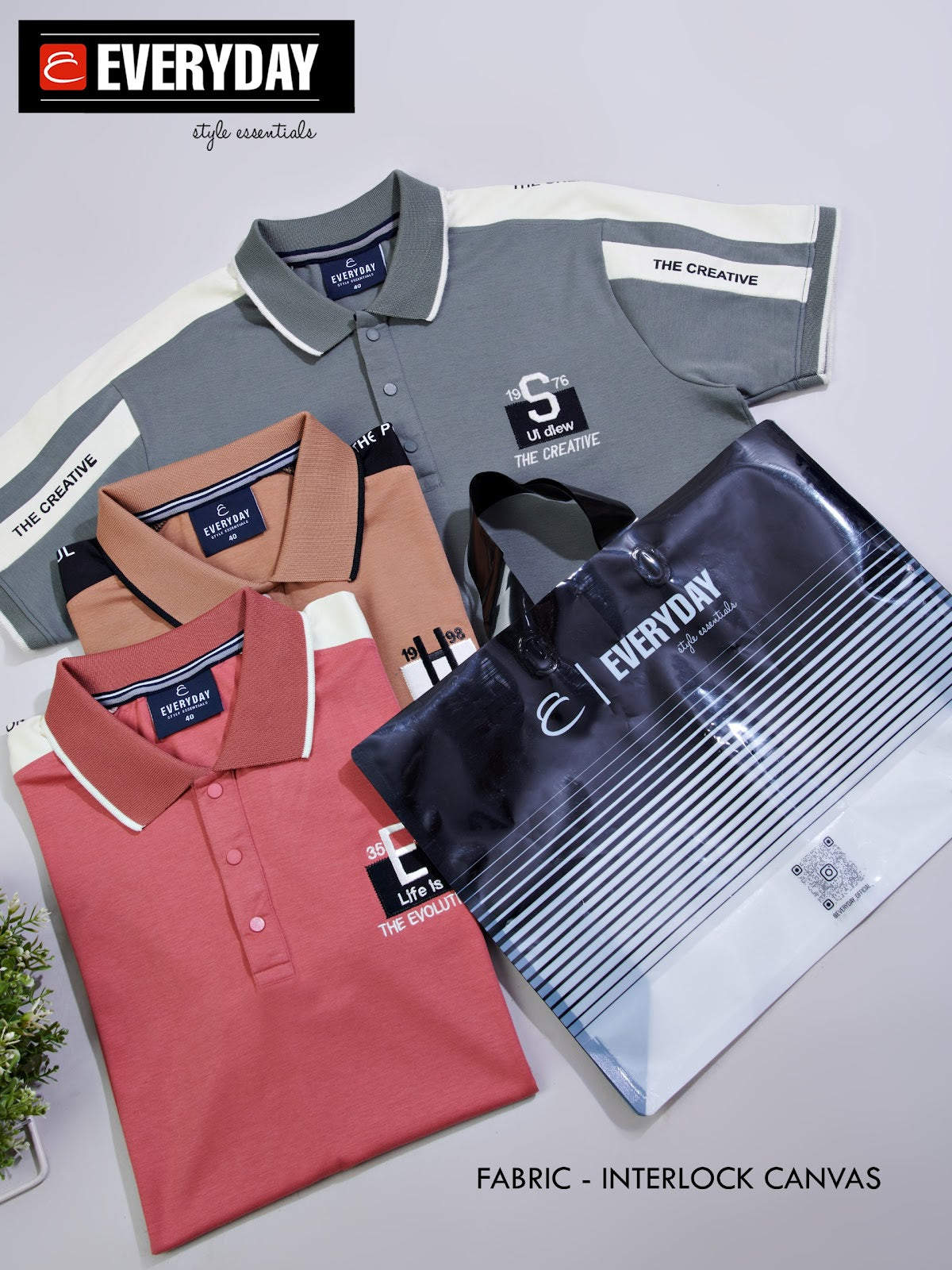 Vol 1097 Everyday Canvas Interlock Mens Tshirts Manufacturer Gujarat