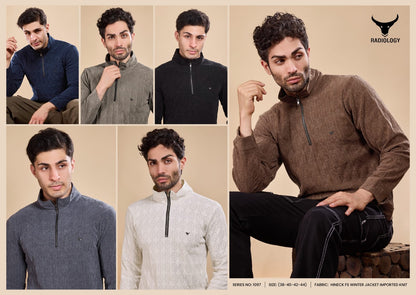 Vol 1097 Radiology Jacquard Knit Mens Tshirts Wholesaler