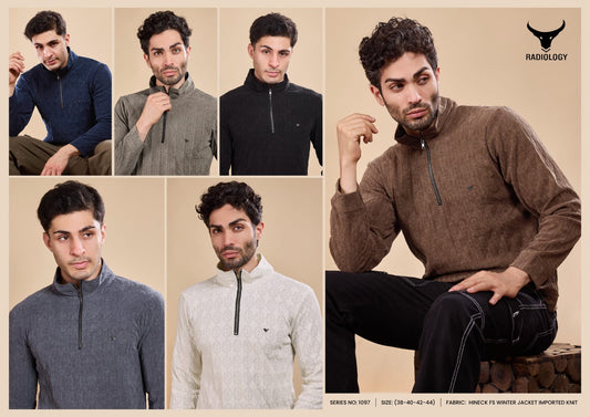 Vol 1097 Radiology Jacquard Knit Mens Tshirts Wholesaler