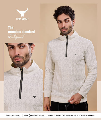 Vol 1097 Radiology Jacquard Knit Mens Tshirts Wholesaler