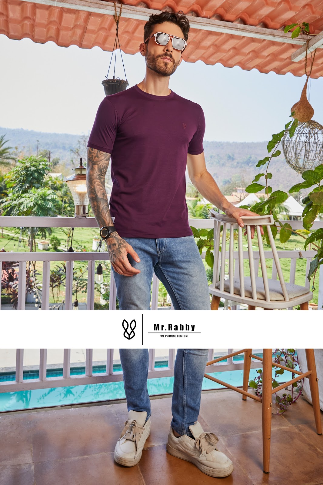 Vol 1099 Mr Rabby Tencil Mens Tshirts Wholesale Rate