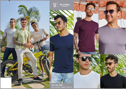 Vol 1099 Mr Rabby Tencil Mens Tshirts Wholesale Rate