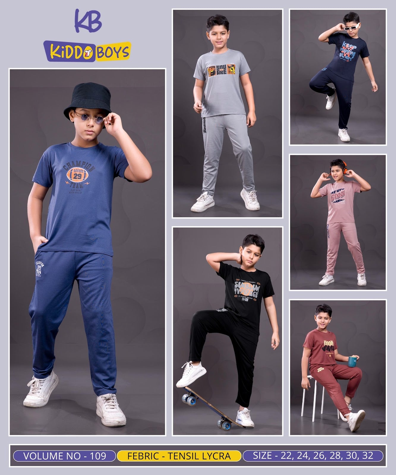 Boys Solid Lycra Tap Pant main image 0