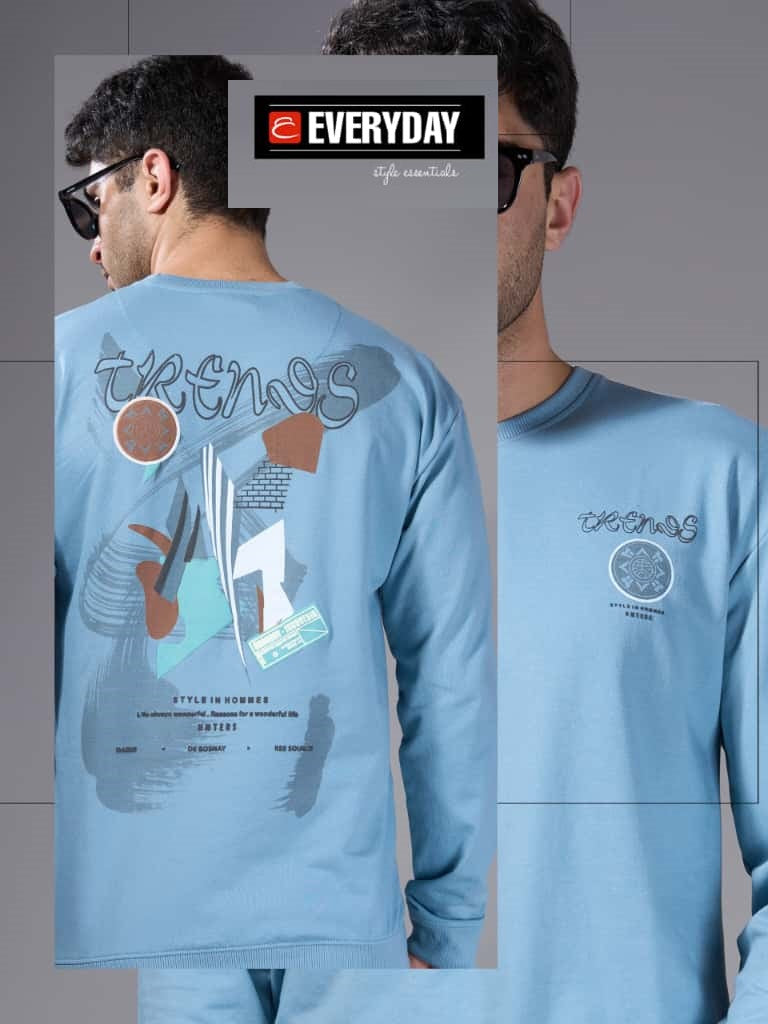 Vol 1101 Everyday Cotton Looper Mens Tshirts Wholesaler Ahmedabad