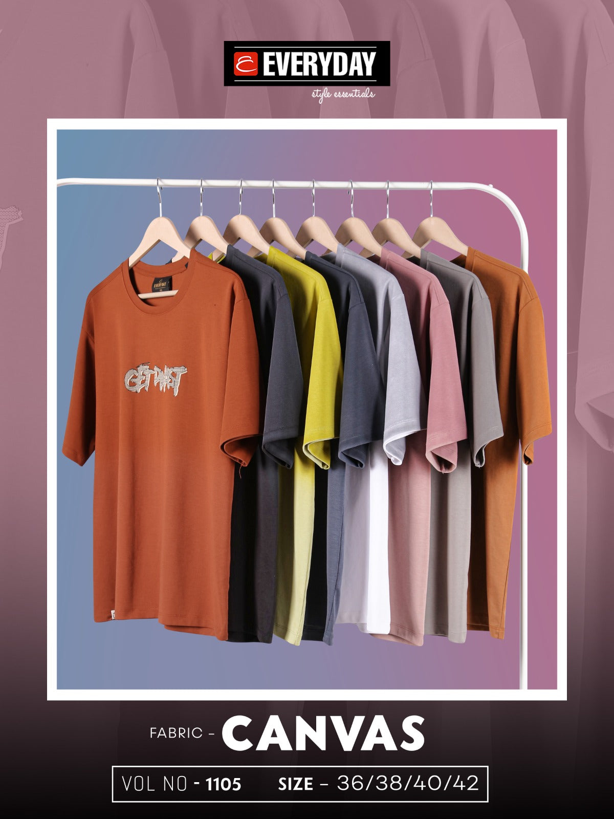 Vol 1105 Everyday Interlock Mens Tshirts Exporter Gujarat