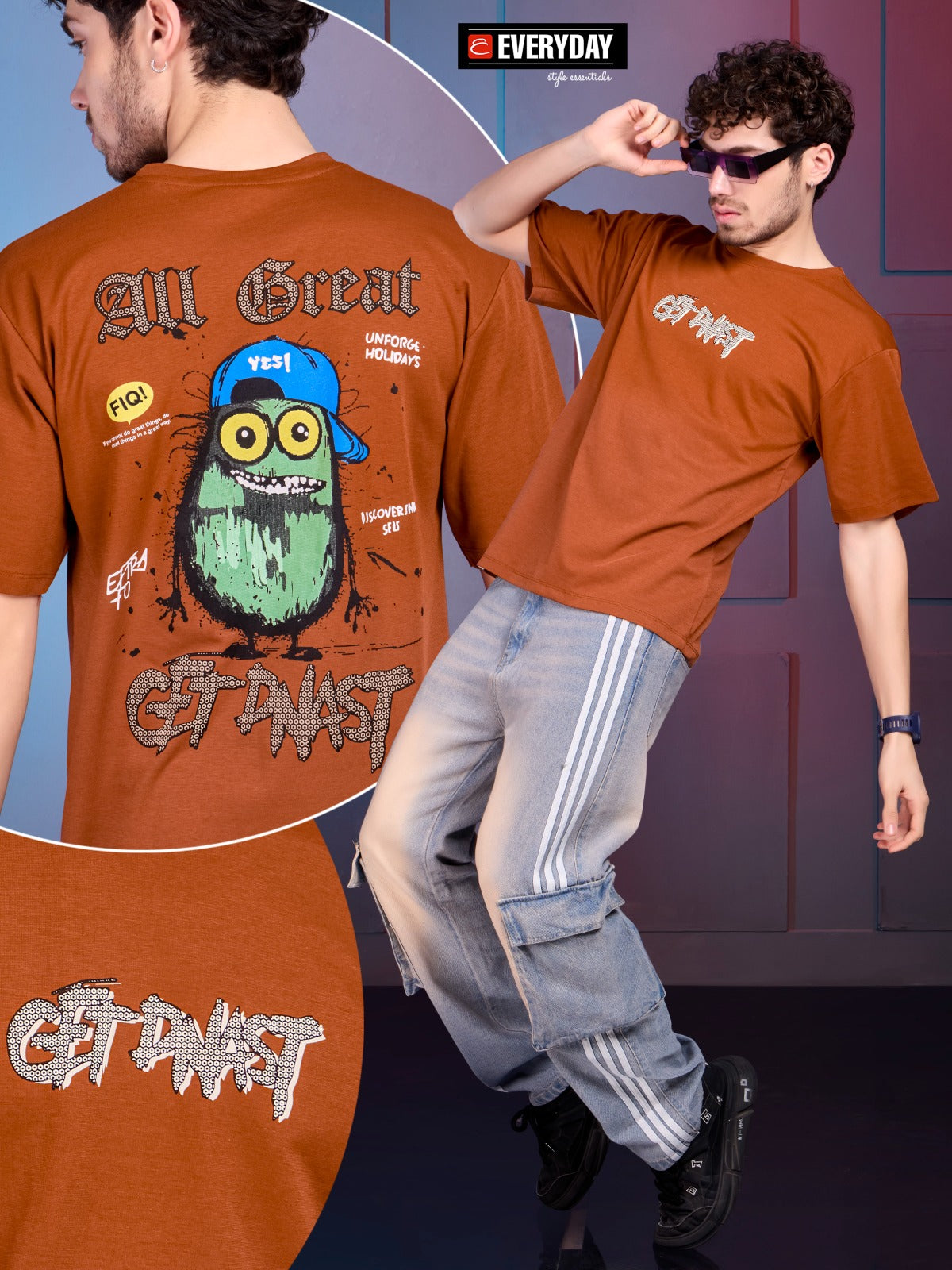 Vol 1105 Everyday Interlock Mens Tshirts Exporter Gujarat