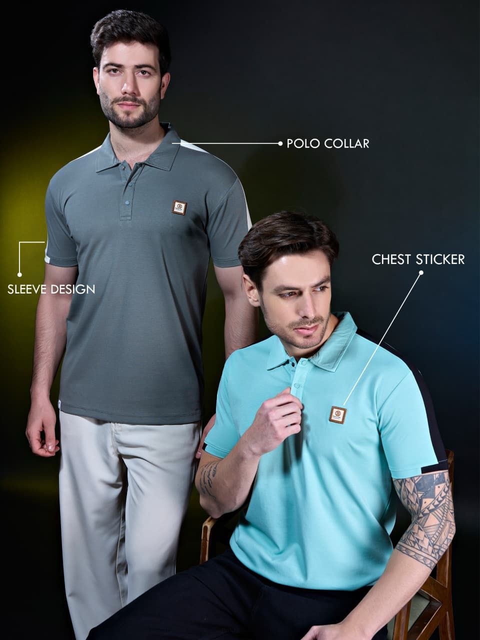 Vol 1110 Everyday Canvas Interlock Mens Tshirts Exporter