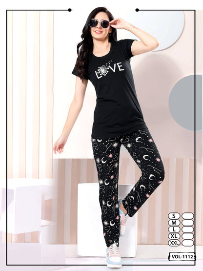 Vol 1112 3108 Ruchee Fashion Hosiery Sinker Pyjama Night Suits Manufacturer Gujarat