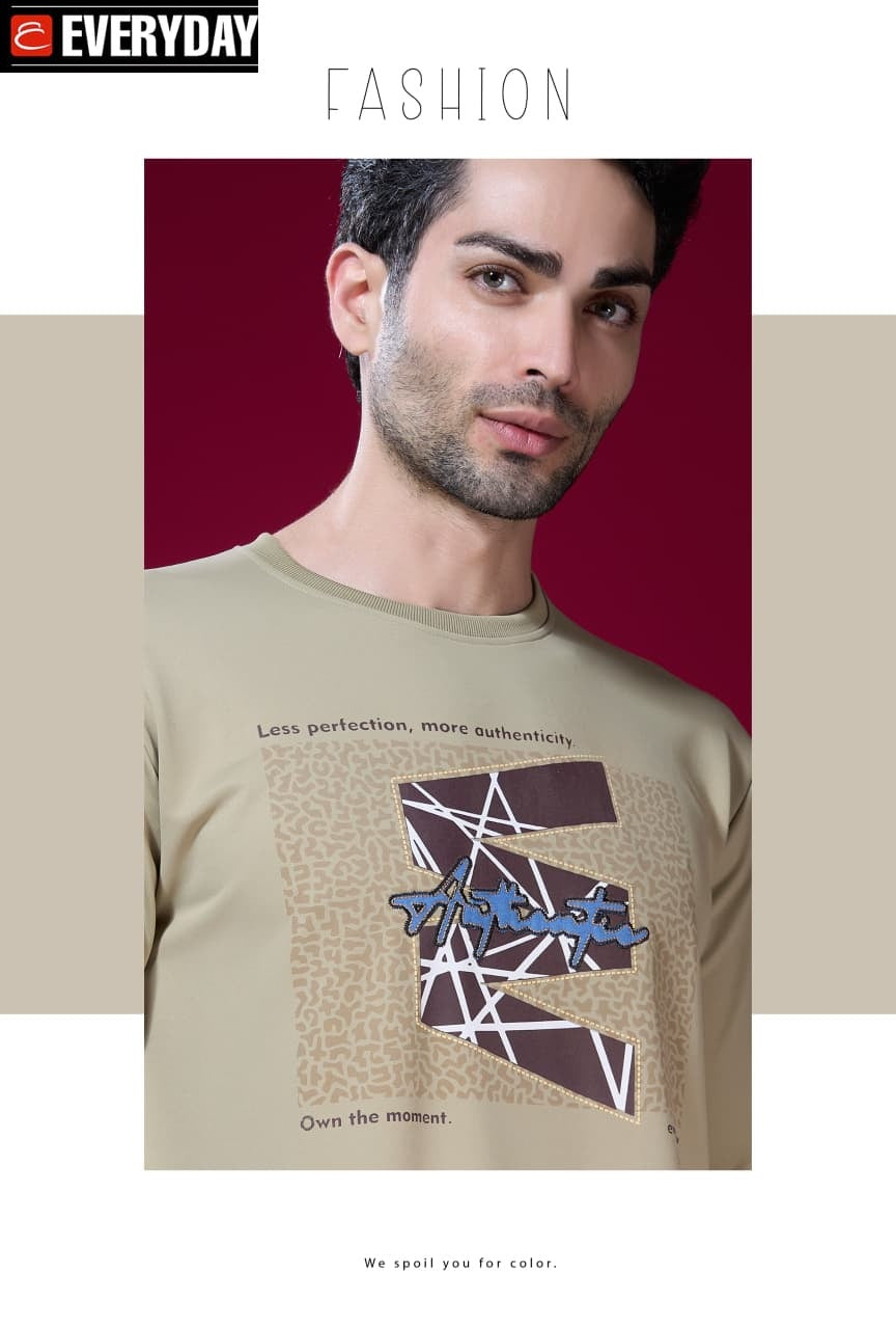 Vol 1114 Everyday Looper Mens Tshirts Exporter Gujarat