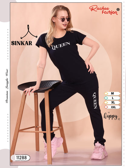 Vol 1114 Ruchee Fashion Heavy Shinkar Hosiery Pyjama Night Suits Exporter India