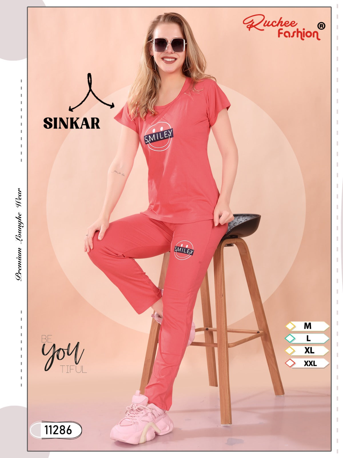 Vol 1114 Ruchee Fashion Heavy Shinkar Hosiery Pyjama Night Suits Exporter India