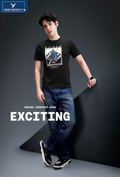 Vol 1116 To 1123 High Density Tencil Lycra Mens Tshirts Wholesale Price