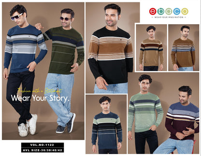 Vol 1122 Ebaco Auto Stripes Mens Tshirts Wholesale Price