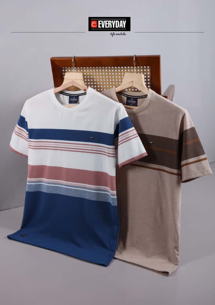 Vol 1125 Everyday Auto Stripes Mens Tshirts Supplier India