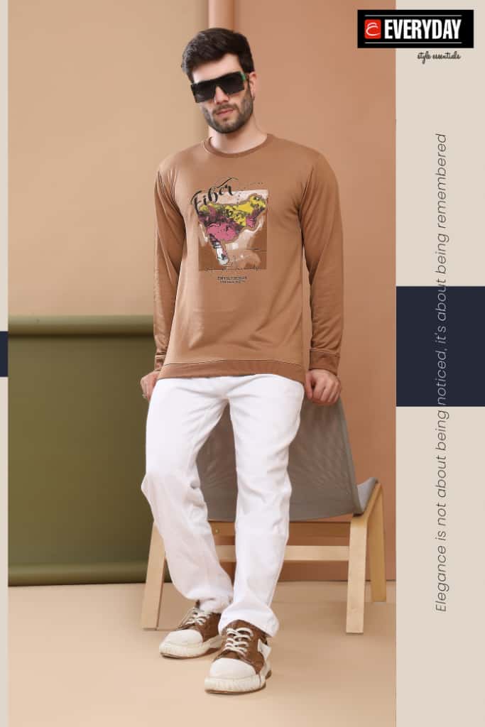Vol 1137 Everyday Looper Mens Tshirts Manufacturer Gujarat