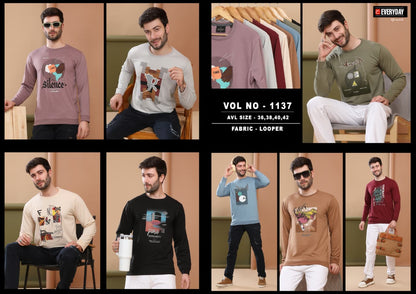 Vol 1137 Everyday Looper Mens Tshirts Manufacturer Gujarat