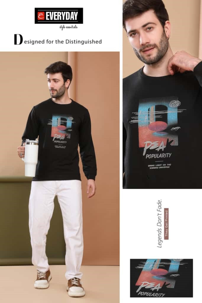 Vol 1137 Everyday Looper Mens Tshirts Manufacturer Gujarat