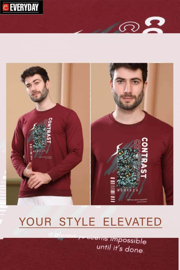 Vol 1137 Everyday Looper Mens Tshirts Manufacturer Gujarat