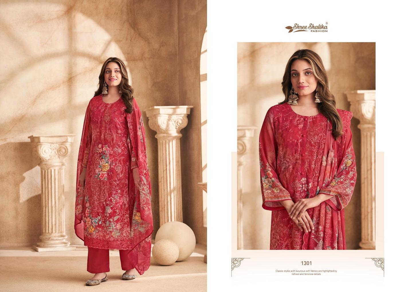 Vol 113 Shree Shalika Fashion Georgette Pant Style Suits Wholesaler India